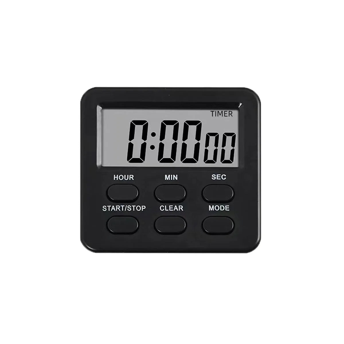 Magnetic Digital Kitchen Timer with LCD Display