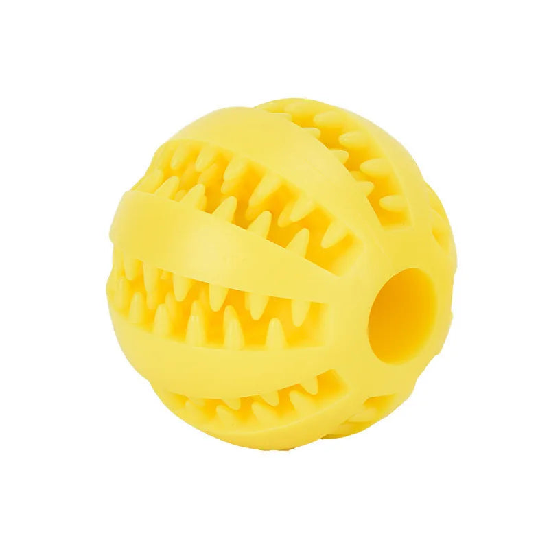 Interactive Dog Treat Ball – Chew, Dental Cleaning & Puzzle Toy