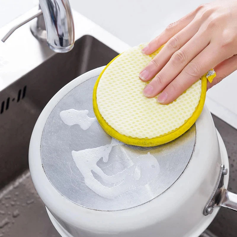 Ultra-Absorbent Kitchen Cleaning Sponge | Soft Non-Scratch Dishwashing Sponge | Reusable Multi-Purpose Cleaning Sponge