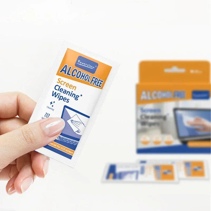 40-Pack Screen Cleaning Wipes – Streak-Free Cleaning for All Devices