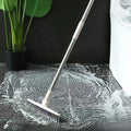 Long Handle Bathroom Floor Scrub Brush – Hard Bristle Tile & Tub Cleaner