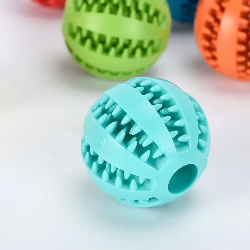 Interactive Dog Treat Ball – Chew, Dental Cleaning & Puzzle Toy