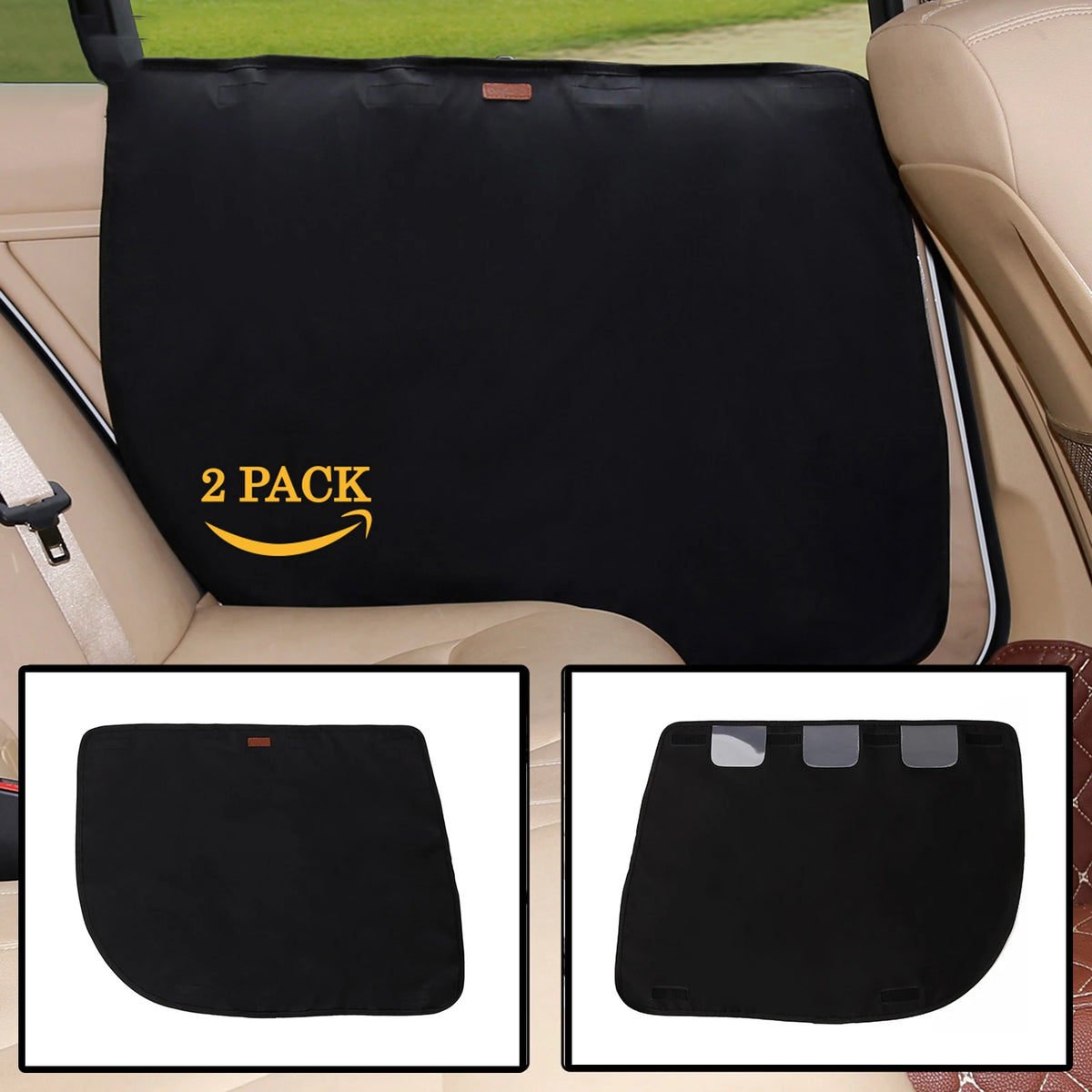 Waterproof Dog Car Door Protector (2 Pack)