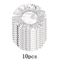 Aluminium Foil Food Covers – Disposable Bowl & Plate Covers (10/100 Pack)