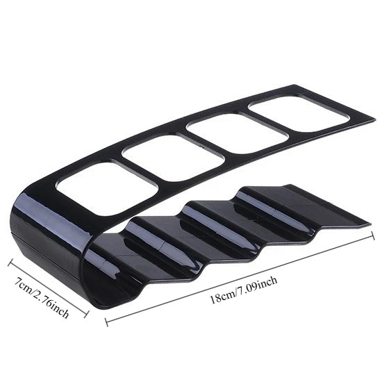 Modern 4-Compartment Desk & Remote Organiser