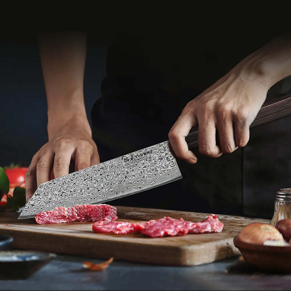 7-Inch Damascus Steel Kiritsuke Chef Knife