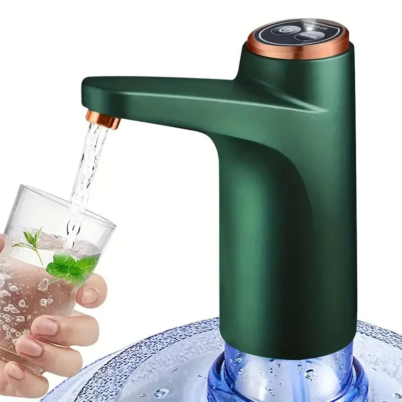 Portable 5-Gallon Water Dispenser – USB Rechargeable Electric Water Pump for Camping & Outdoor Adventures