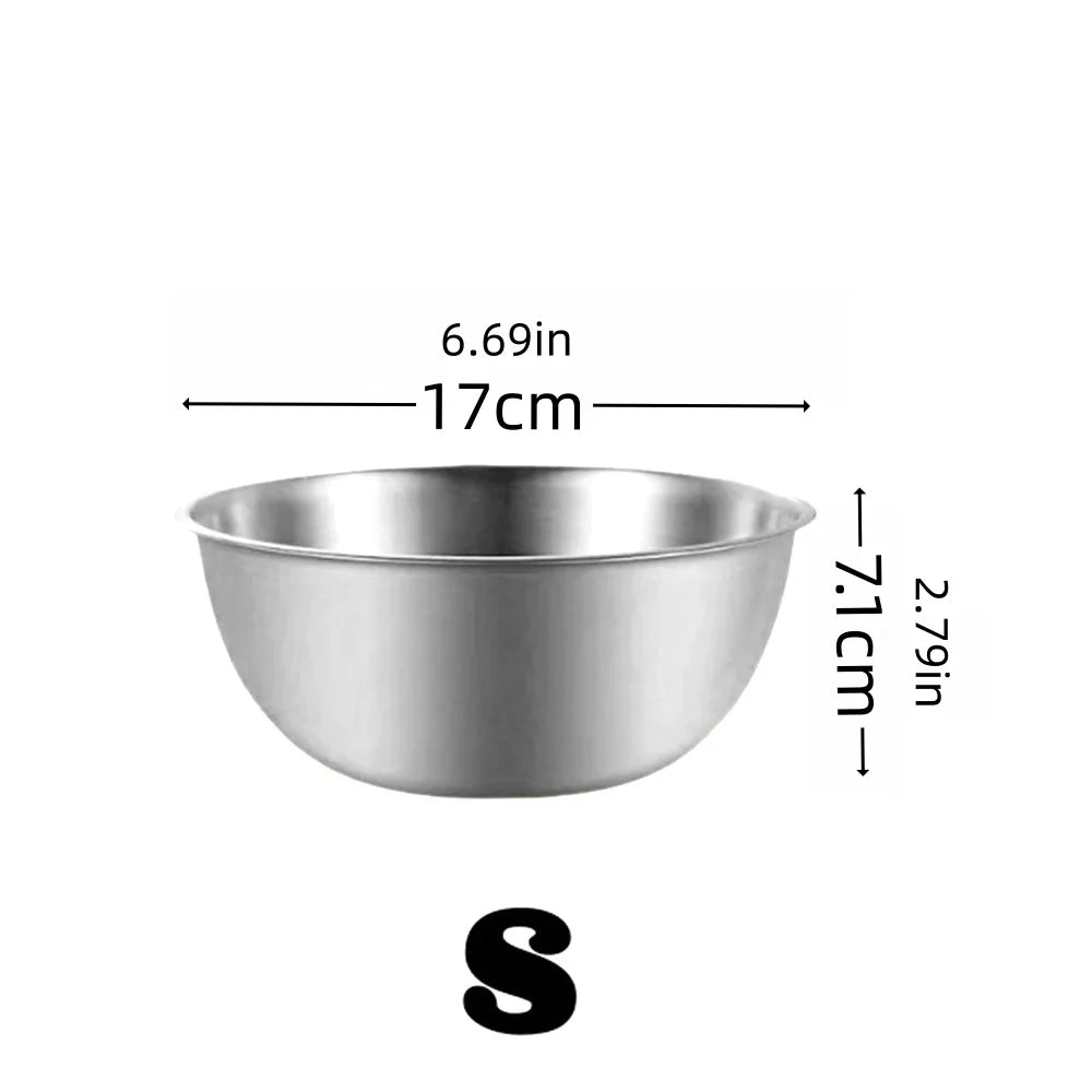 Stainless Steel Camping Bowls – Durable Mixing & Food Prep Bowls for Outdoor Cooking