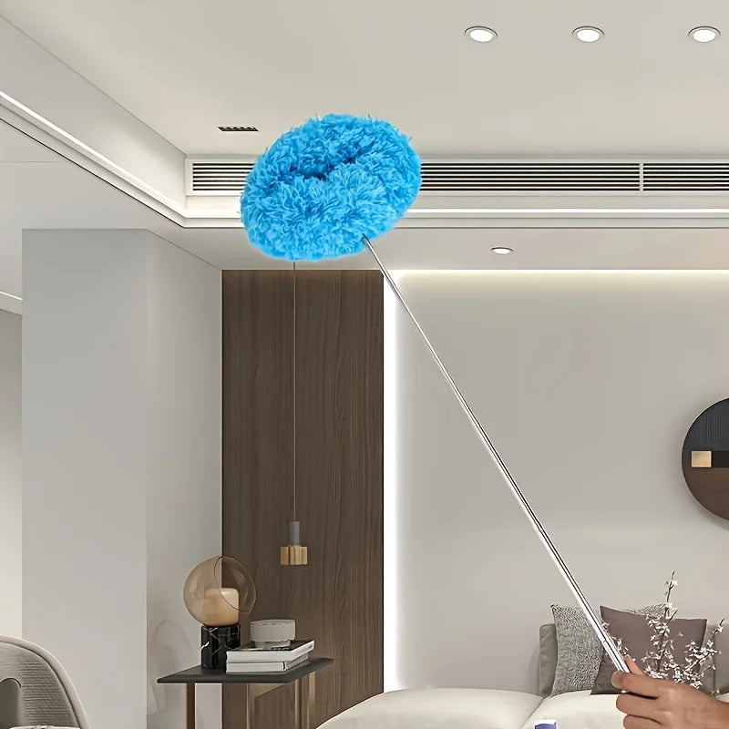 Reusable Microfiber Ceiling Fan Duster – Extendable Cleaning Brush