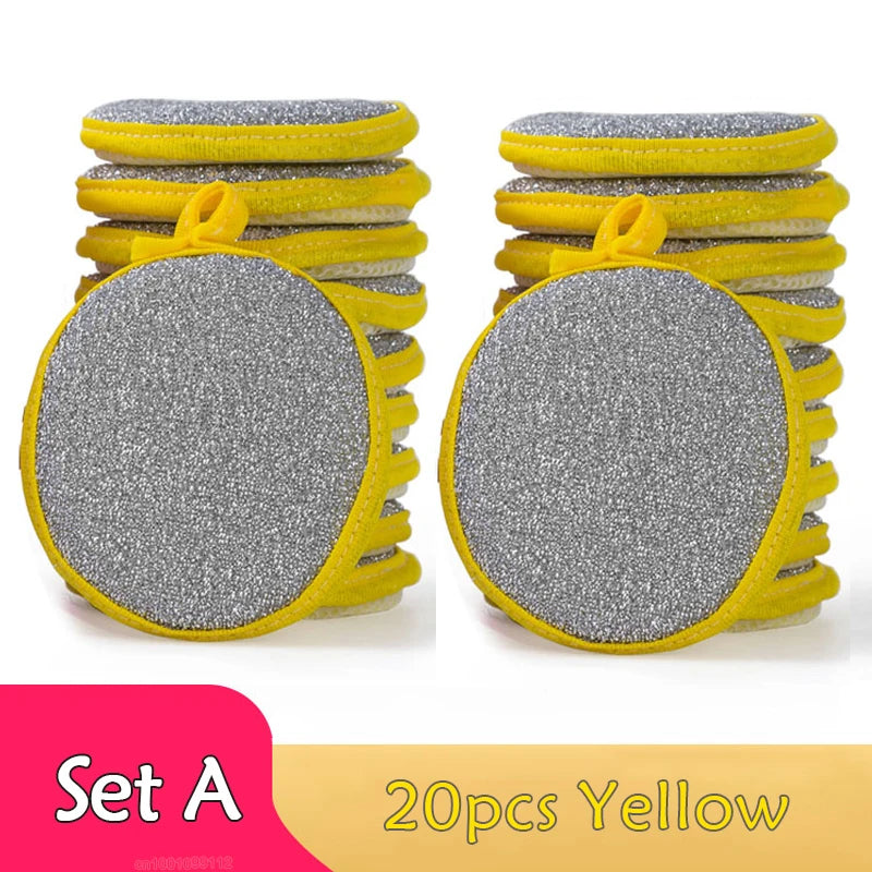 Ultra-Absorbent Kitchen Cleaning Sponge | Soft Non-Scratch Dishwashing Sponge | Reusable Multi-Purpose Cleaning Sponge
