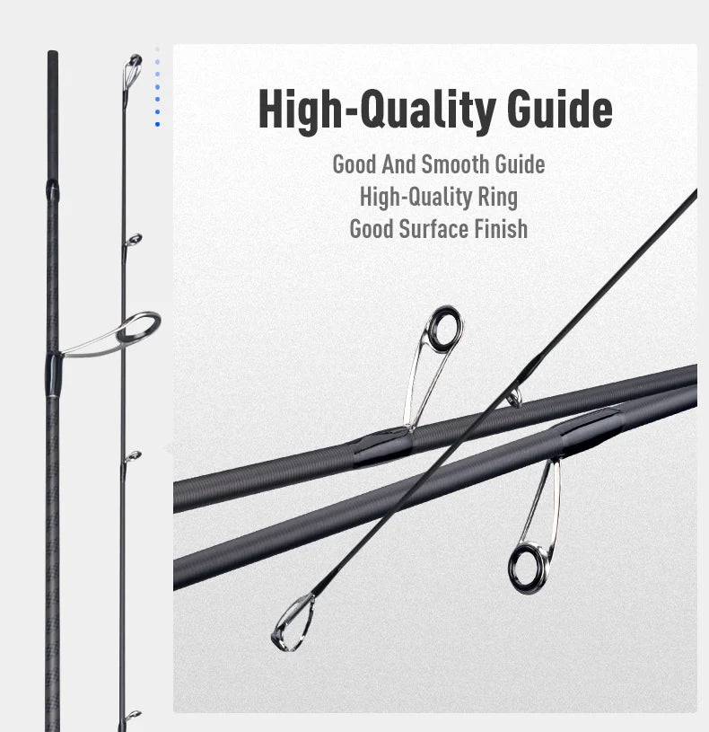 BLUE INSHORE Fishing Rod – Saltwater & Freshwater Spinning Rod