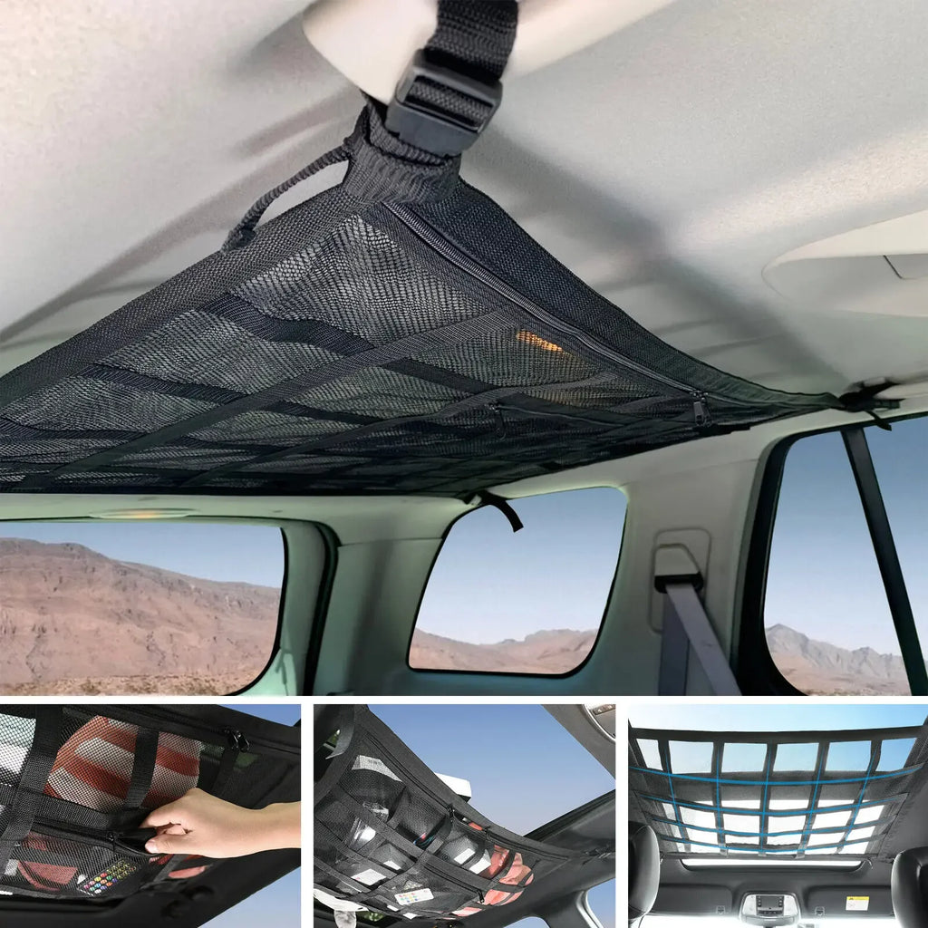 Car Roof Cargo Storage Net
