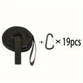 Camping Gear Hanging Strap with 19 Hooks – Outdoor Equipment Organizer Clothesline