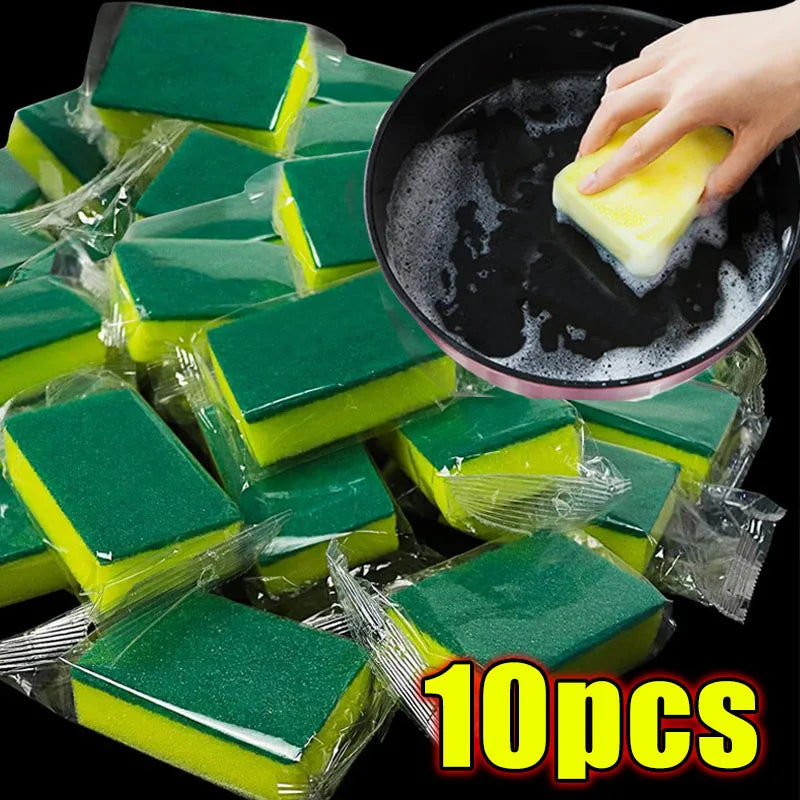 Premium Multi-Purpose Kitchen Cleaning Sponges – Soft, Absorbent Scouring Pads for Dishes, Pots & Pans (10/20/30/50 Pack)