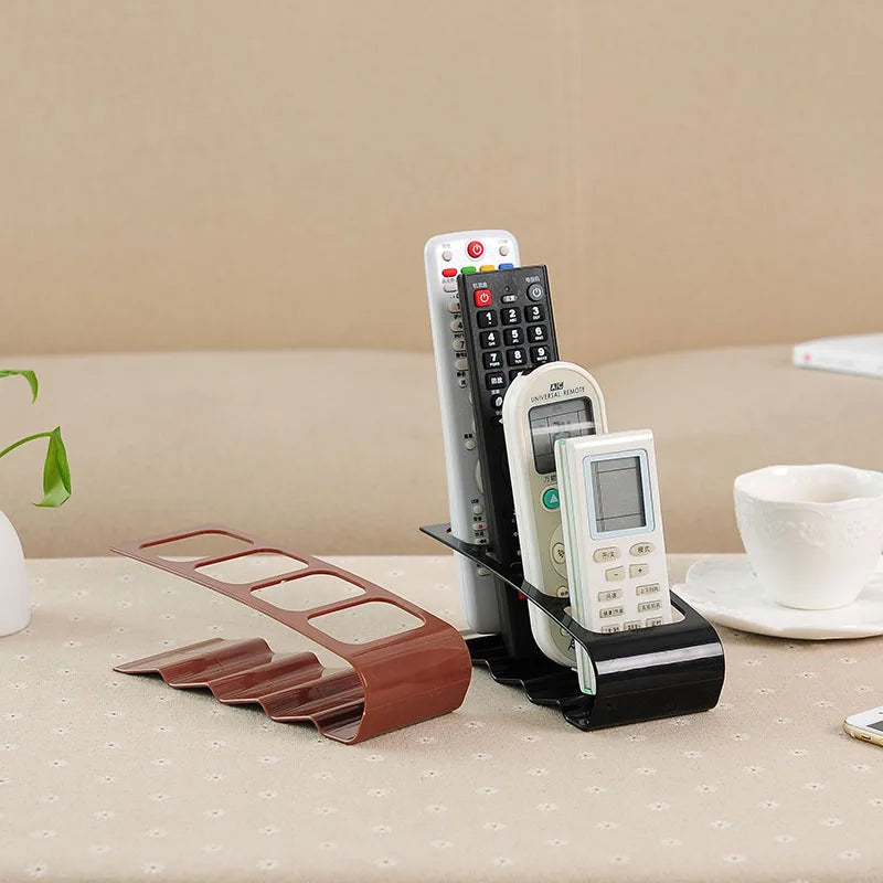 Modern 4-Compartment Desk & Remote Organiser