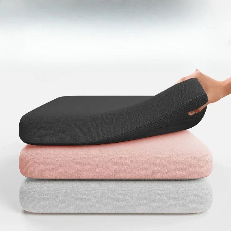 Premium Memory Foam Seat Cushion | Ergonomic Office & Car Seat Pad