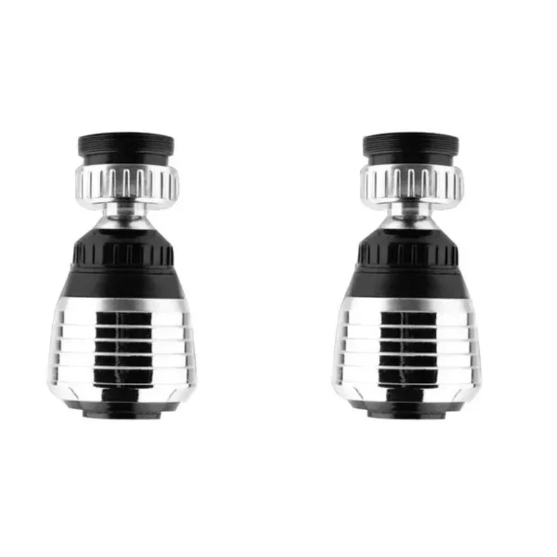 2 Pack 360° Swivel Faucet Tap Aerator | Water Saving Sink Nozzle Filter Attachment