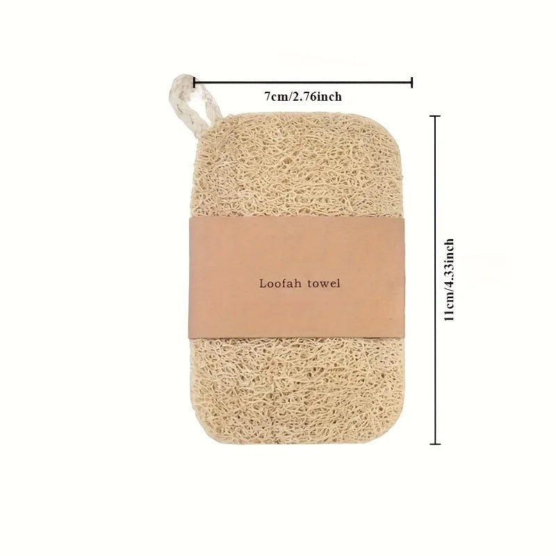 Natural Loofah Dish Scrubber – Eco-Friendly Kitchen Cleaning Sponge