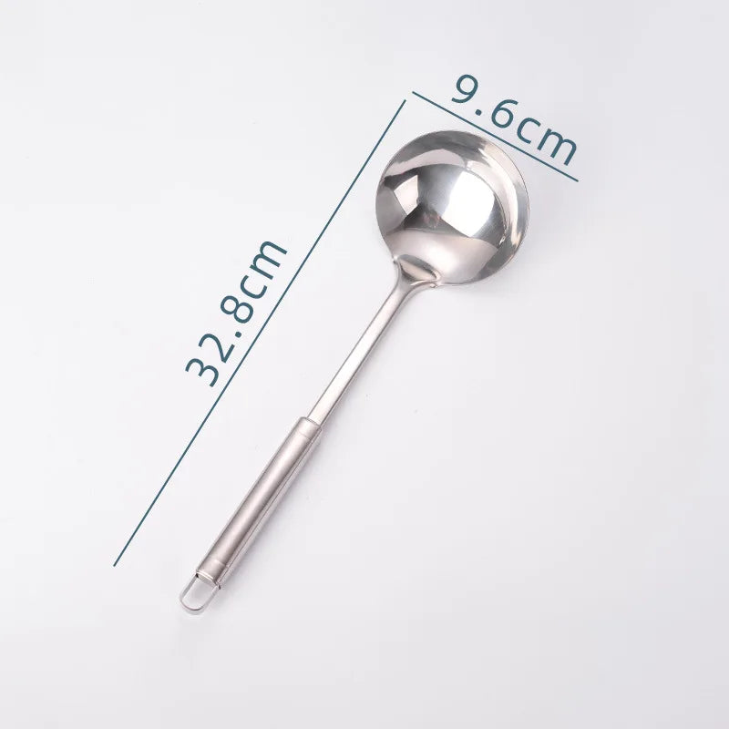 9-Piece Stainless Steel Kitchen Utensil Set – Multi-Purpose Cooking Tools