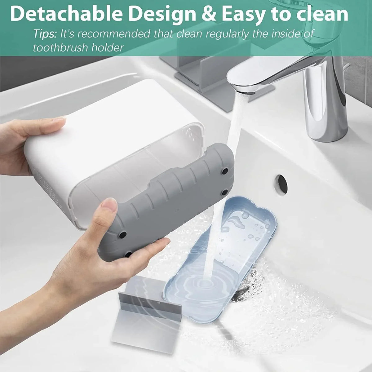 Toothbrush & Bathroom Storage Holder – No-Drill Organiser