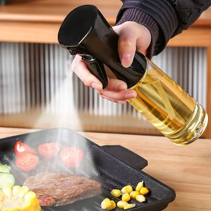 Oil Spray Bottle – Reusable Cooking Oil Sprayer & Dispenser